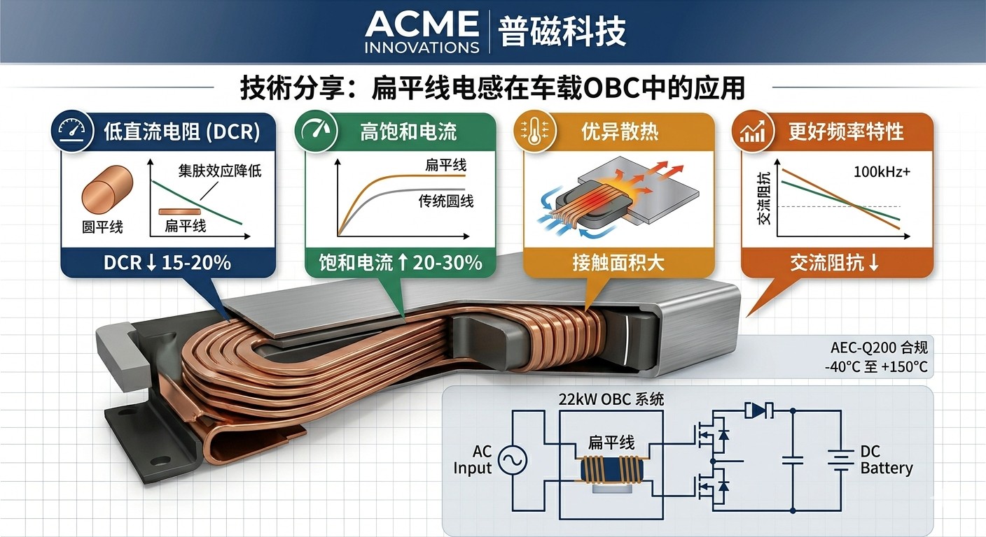 Technical Sharing: Flat Wire Inductors in Automotive OBC